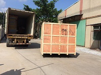 Tobacco drying machine exported to Israel