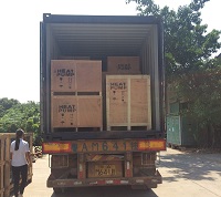 Heat pump dryer exported to Vietnam